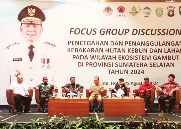 Wilayah Ekosistem Gambut jadi Fokus Karhutla, DLHP Sumsel gelar FGD Cari Solusi Bersama