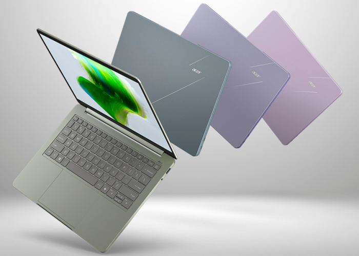 Acer Swift Air 14 AI Hadir dengan 4 Pilihan Warna, Desain Ultra-Ringan dan Daya Tahan Baterai Hingga 19 jam