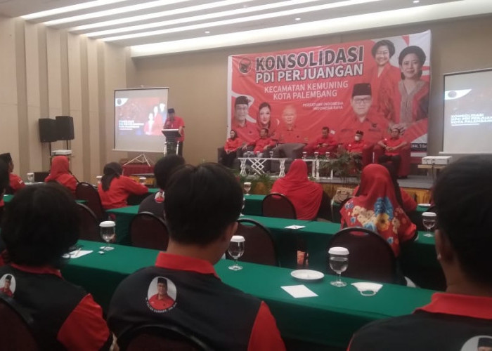 Pemantapan Pemenangan Pemilu 2024, Konsolidasi PDI-P Kemuning Dihadiri 125 Kader