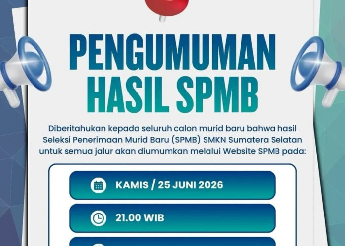 Pengumuman SPMB Sumsel 2026 Gelombang 2 Belum Keluar, Calon Siswa Menunggu Penuh Harap dan Cemas