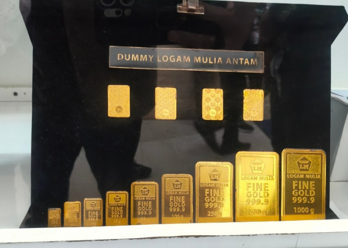 Harga Emas Antam Hari Ini Jumat 8 Mei 2026 Turun Tipis Rp 1 Ribu, Logam Mulia 2 Gram Tetap Kisaran Rp 5,6 Juta