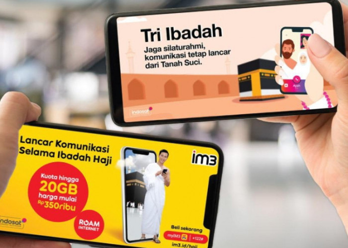 Indosat Hadirkan Paket Haji IM3 dan 3IBADAH, Cek di Sini Cara Aktifnya?