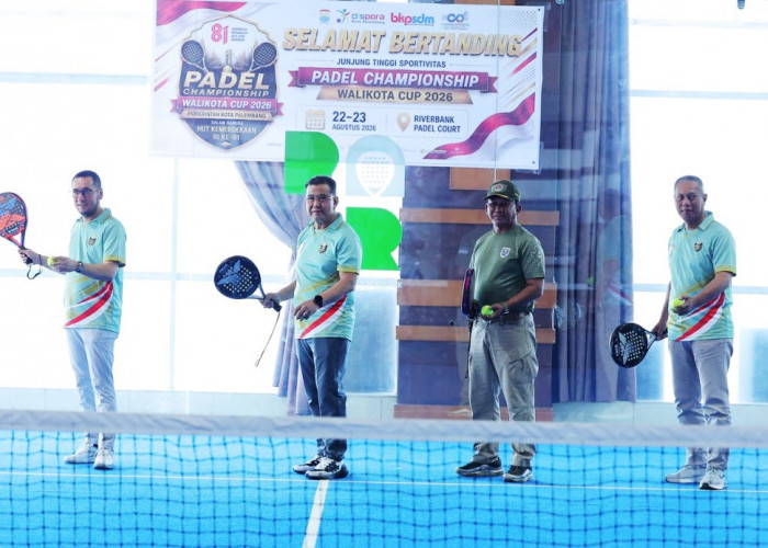 Pemkot Palembang Gelar Padel Championship Walikota Cup Meriahkan HUT ke-81 RI