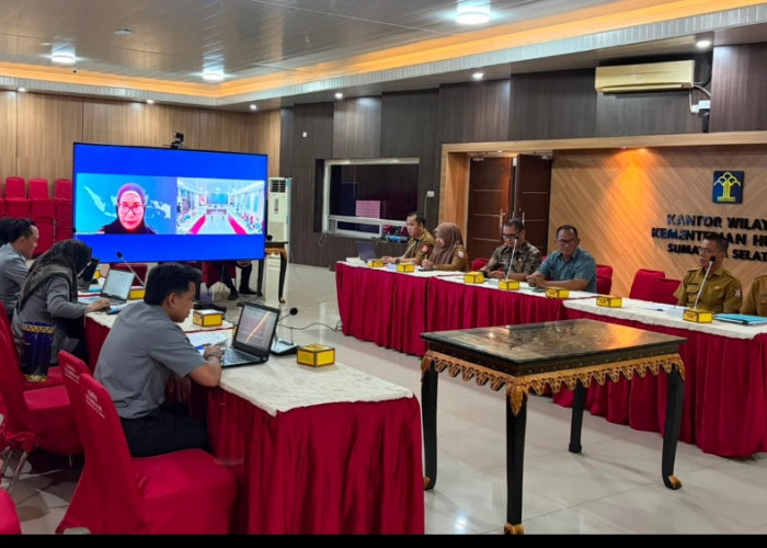 Rapat Harmonisasi, Kemenkum Sumsel Dorong Pembentukan Regulasi Kabupaten Banyuasin Berkualitas