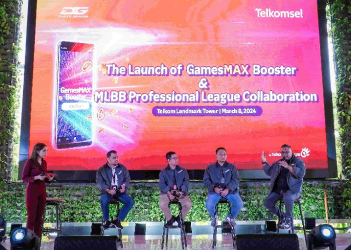 Telkomsel Luncurkan Paket GamesMAX Booster Terbaru, Dukung Industri Gaming dan Esports Tanah Air