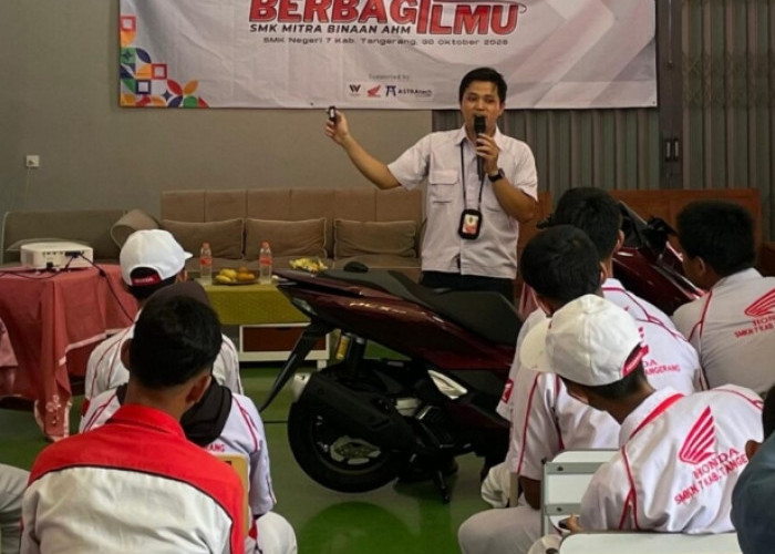 Luar Biasa, 715 SMK Mitra Binaan AHM Ikut Terlibat Program Astra Honda Berbagi Ilmu Sepanjang 2025