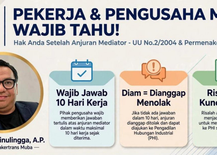 Edukasi Hubungan Industrial: Disnakertrans Muba Jamin Kepastian Hukum