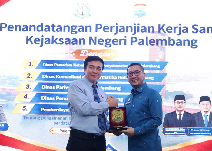 Pemkot Palembang Gandeng Kejari Perkuat Pendampingan Hukum Pemerintahan