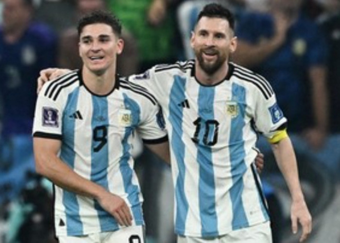 Duet Alvarez dan Messi Makin Menggila di Piala Dunia 2022