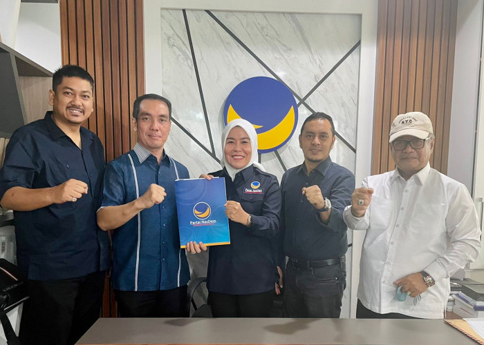 Hari Ini Finda Resmi Jadi Ketua DPC Nasdem Palembang