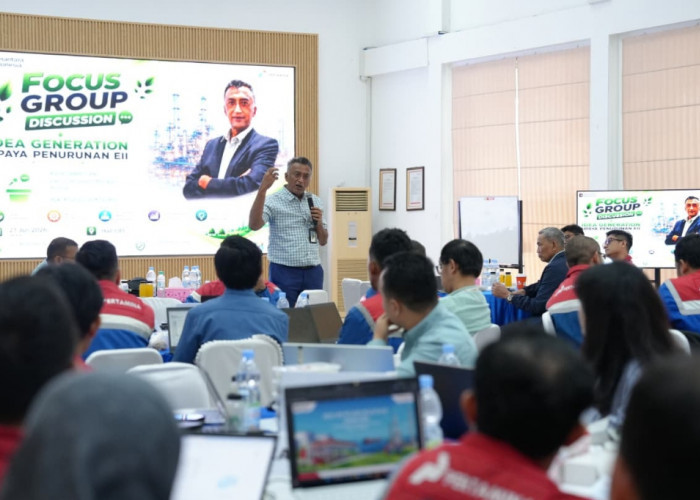 Demi Ketahanan Energi Nasional, Kilang Plaju Gelar FGD EII Matangkan Strategi Penurunan Intensitas Energi