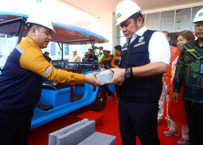 Tinjau PLTU Sumbagsel-1, Herman Deru Instruksikan Adopsi Program Pemanfaatan FABA di Seluruh Sumsel