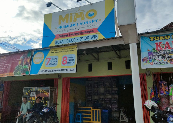   Intip Laundry yang Menjamur di Kawasan Gandus, Satu Jalan Bisa Puluhan Usaha  