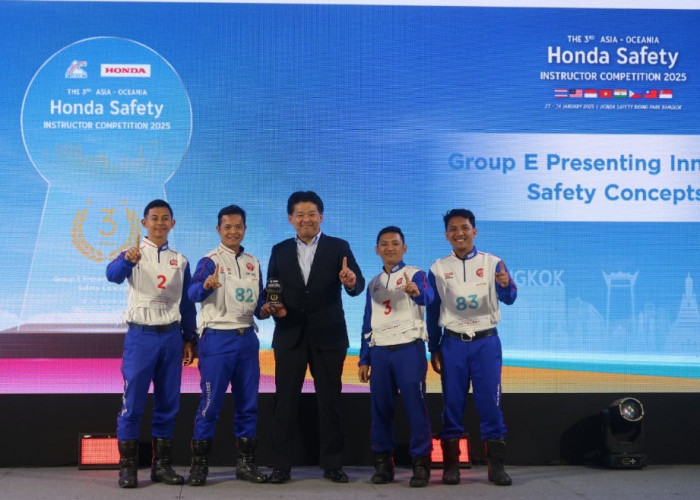 Tim Edukasi Safety Riding Astra Honda Motor Kembali Raih Prestasi di Level Asia dan Oceania