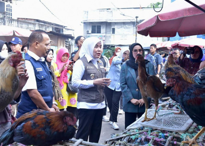 Jelang Ramadan, Wawako Palembang dan BPOM Sidak Pasar 26 Ilir 