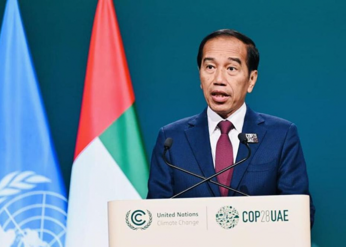 Presiden Jokowi Paparkan Keberhasilan Indonesia Turunkan Emisi Karbon Saat Hadiri  KTT (WCAS) COP28 di Dubai