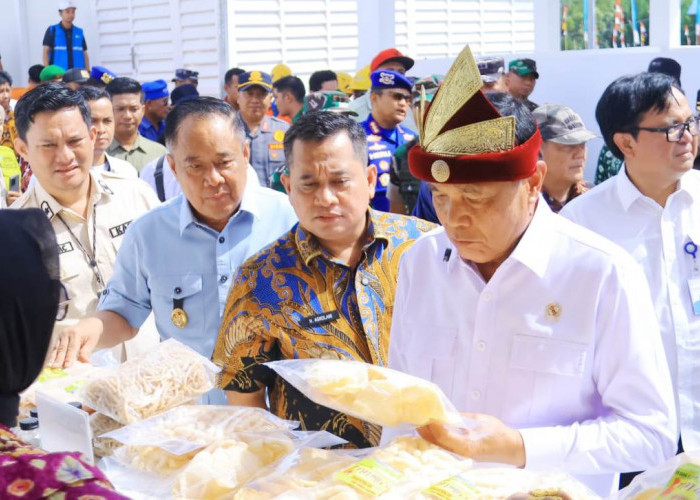 Wagub Sumsel Cik Ujang Usulkan SPBUN dan Jembatan Permanen saat Dampingi Menko Polkam di KNMP Sungsang