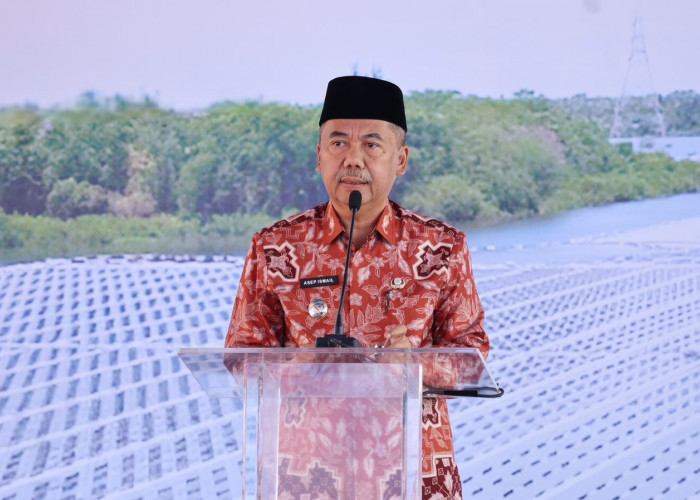 PLN Mulai Bangun PLTS Terapung Kapasitas 92 MWp di Waduk Saguling, Jawa Barat