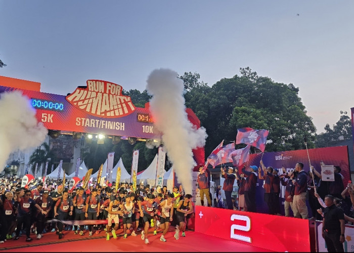 Gaungkan Gaya Hidup Sehat, BSI Ajak 2.750 Pelari Run For Humanity Bandung 2026 Berinvestasi Lewat Langkah Emas