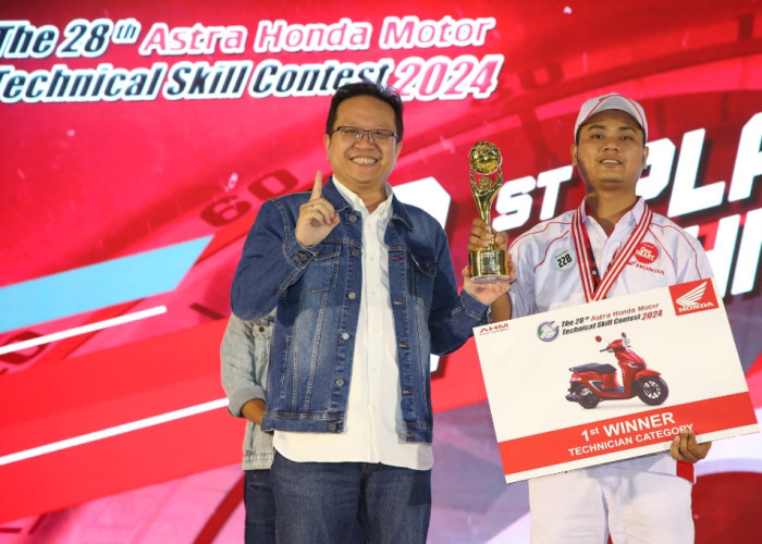 Luar Biasa! Astra Motor Sumsel Raih Prestasi Tertinggi di AHM Technical Skill Contest 2024 Tingkat Nasional