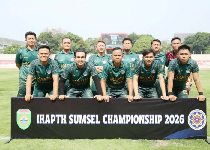 Pasukan Muba Melaju! Kontingen IKAPTK Muba-Banyuasin Kunci Tiket Semifinal Turnamen Sepak Bola Alumni IKAPTK 