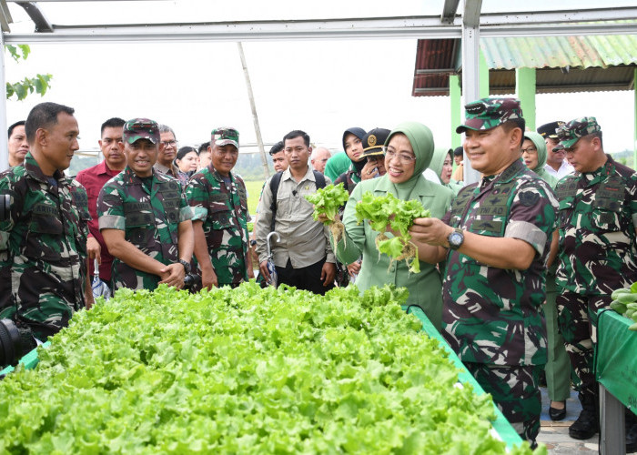 Danrem 044/Gapo Dampingi KASAD Launching Desa Wisata Gelebak Dalam