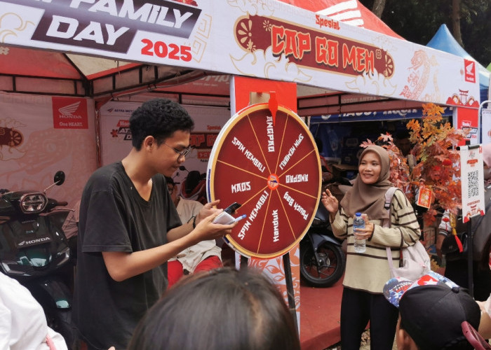 Astra Motor Sumsel Meriahkan Cap Go Meh 2025 Menghadirkan Honda AT Family Day dan PCX160 Run for Fun