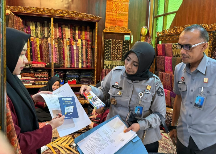 Kanwil Kemenkum Sumsel Edukasi UMKM Kerajinan Soal Perlindungan Kekayaan Intelektual Wastra Palembang