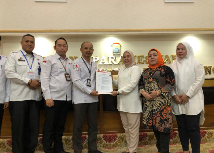 Dewi Sastrani Ratu Dewa, Nahkodai PMI Palembang Periode 2025-2030