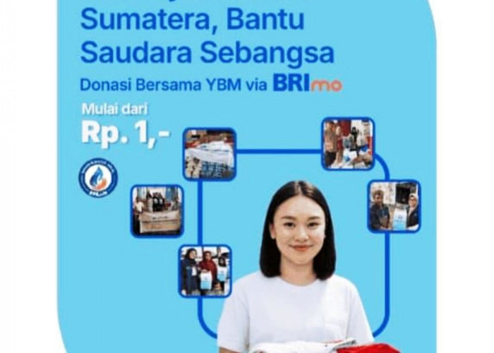 Donasi untuk Korban Bencana Sumatera Kini Bisa Lewat Aplikasi BRImo