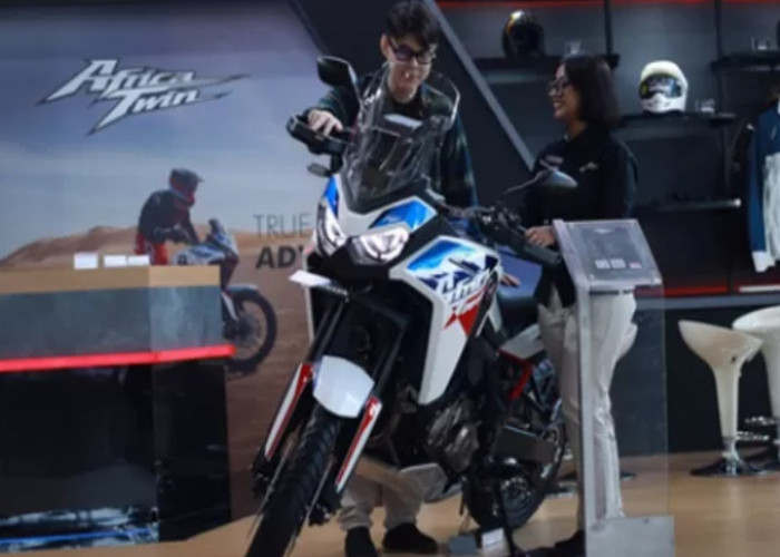 Pertama Kali Tampil di Indonesia, AHM Pamerkan Unit Terbaru Honda CRF1100L Africa Twin Selama GIIAS 2024