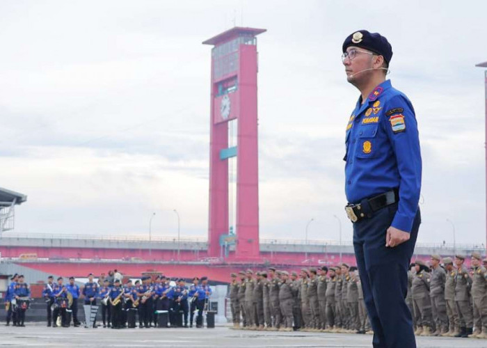 Palembang Tuan Rumah HUT Damkar, Pol PP, dan Satlinmas, Latihan Serius Demi Nama Baik Kota