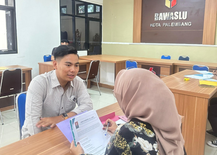 Ratusan Pelajar dan Mahasiswa Ikuti Seleksi Volunteer Pengawasan Bawaslu Palembang