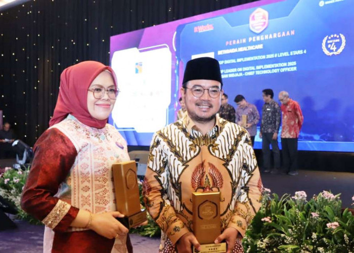 Kota Palembang Raih Dua Penghargaan Nasional Top Digital Implementation 2025