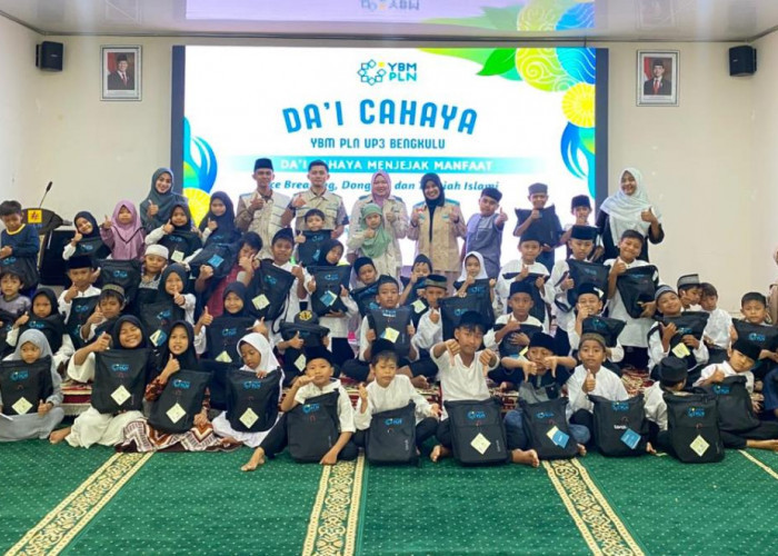 'Dai Cahaya' Hadiah Harapan YBM PLN untuk Anak-Anak Bengkulu