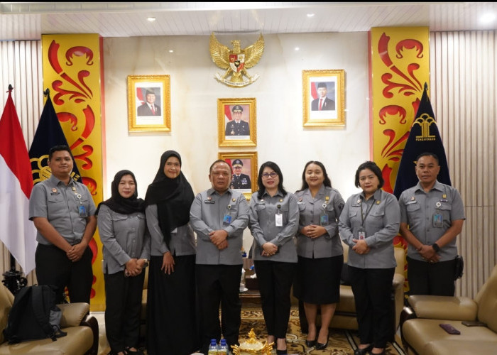 Komitmen Perkuat Tata Kelola dan Pelayanan, Kemenkum Sumsel Jalani Verifikasi Indeks Layanan Kesekretariatan