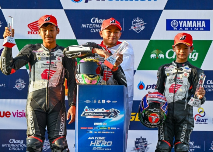 KEREN! 2 Pebalap Astra Honda Motor Raih Double Podium TTC 2023