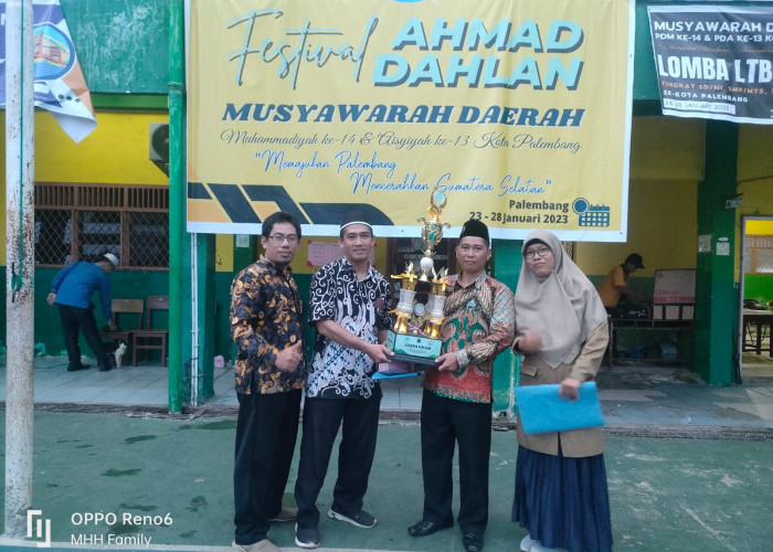 SD Muhamadiyah 01 Palembang Raih Juara Umum, Sabet 17 Piala di Festival Ahmad Dahlan