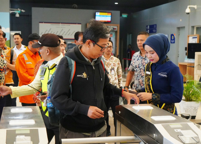 Layani 210.720 Pelanggan hingga Triwulan III 2026, Stasiun LRT Bandara Perkuat Integrasi Antar Moda