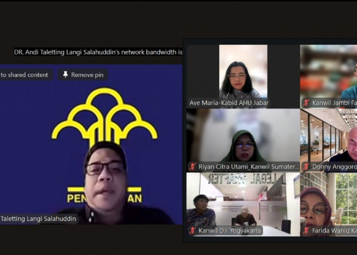 Akselerasi Kemudahan Berusaha, Kanwil Kemenkum Sumsel Perkuat Komitmen Target 185 Perseroan Perorangan