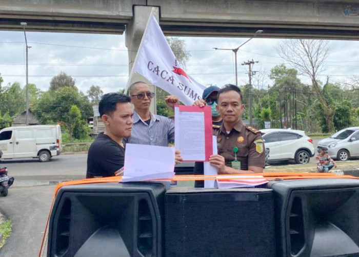 MSK - Indonesia dan CACA Sumsel Gelar Aksi Damai di Kantor Kejati Sumsel, Ini Tuntutannya!