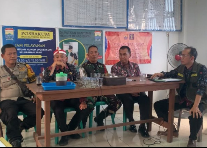 Posbankum Kemenkum Sumsel Kecamatan Sako Selesaikan Mediasi Sengketa Warga dan Developer