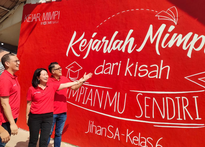 CIMB Niaga Tebar Inspirasi melalui Kejar Mimpi Goes To School di Palembang