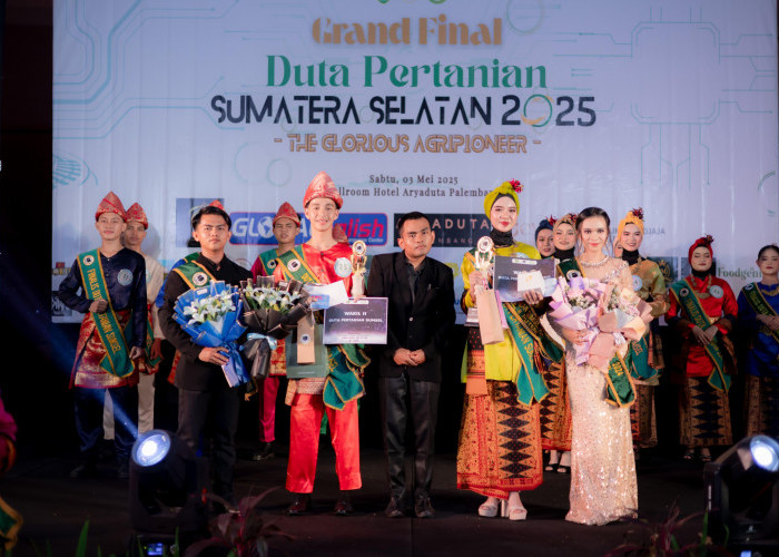 Evin Vilanda, Mahasiswa UBD Berhasil Raih Wakil II Putera Duta Pertanian Sumsel 2025