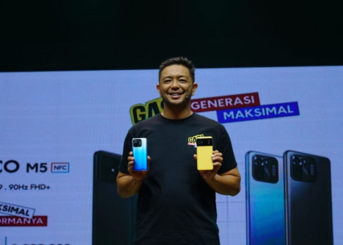 POCO M5 Series Resmi Hadir,  Smartphone Nge-GAS untuk Maksimalkan Generasi Maksimal 