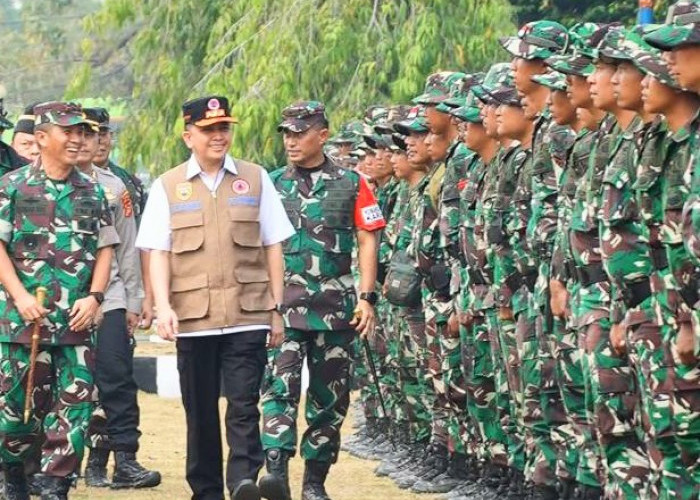 Ratusan Pasukan TNI Lampung Bantu Tangani Karhutla Sumsel, Ini Perintah Panglima