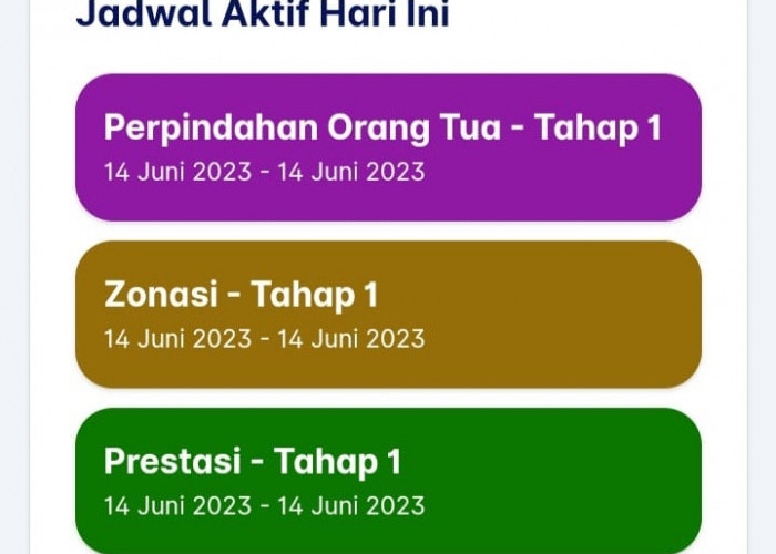 Buruan Daftar, Jalur Zonasi PPDB 2023 SMP Negeri di Palembang Dibuka Hari Ini