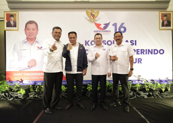 Lantik Ketua DPW Perindo Jatim & NTB, Hary Tanoe Perkuat Infrastruktur Partai Guna Raih _Double Digit_