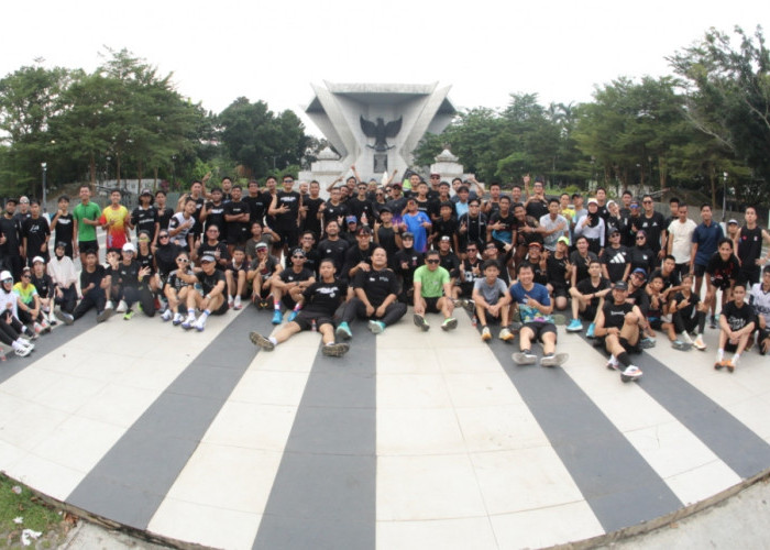 Thamrin Brothers Yamaha Gelar Grand Filano Run The City, Kalcer Fun Run Ramaikan Pagi Anak Muda Palembang