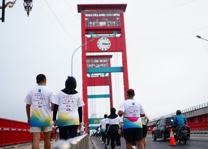 Pemkot Palembang Jadikan Jemabatan Ampera Lokasi CFD, Mulai Uji Coba April 2026